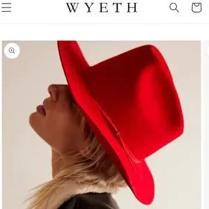 wyeth | Accessories | Wyeth Blaze Fedora Hat | Poshmark display picture 2
